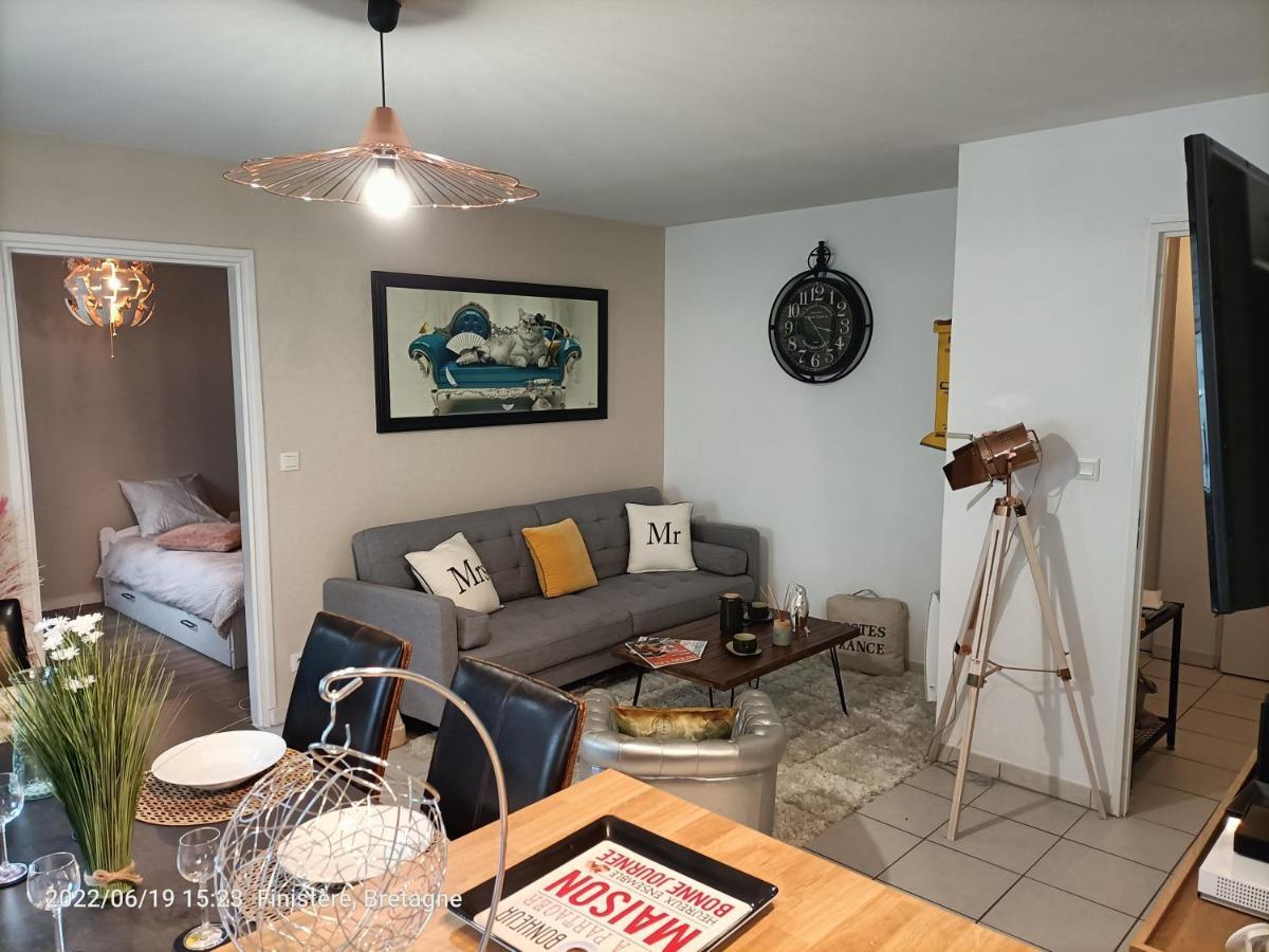 L'Escale N°13 :Appartement Standing Dans Residence เบรสต์ ภายนอก รูปภาพ