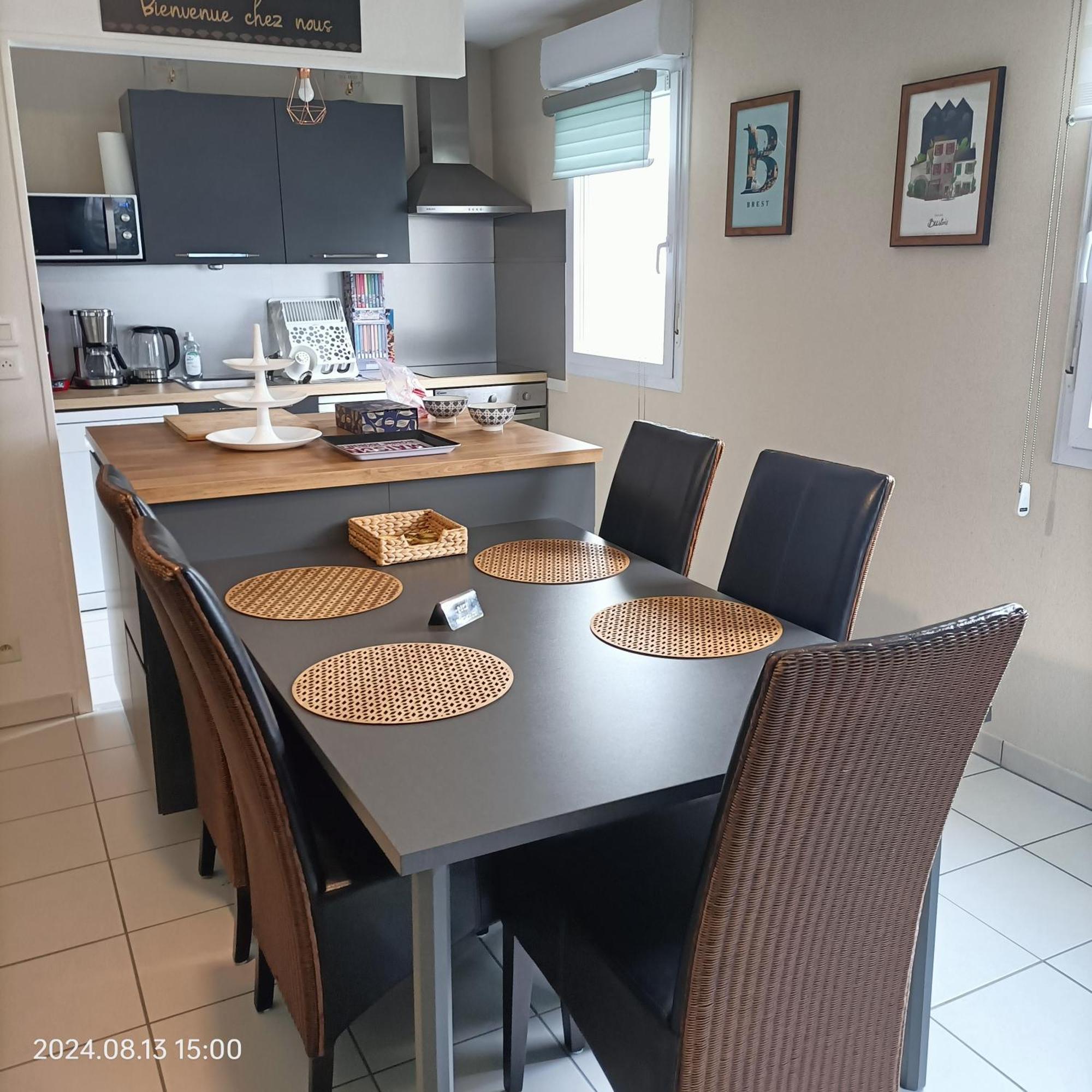 L'Escale N°13 :Appartement Standing Dans Residence เบรสต์ ภายนอก รูปภาพ