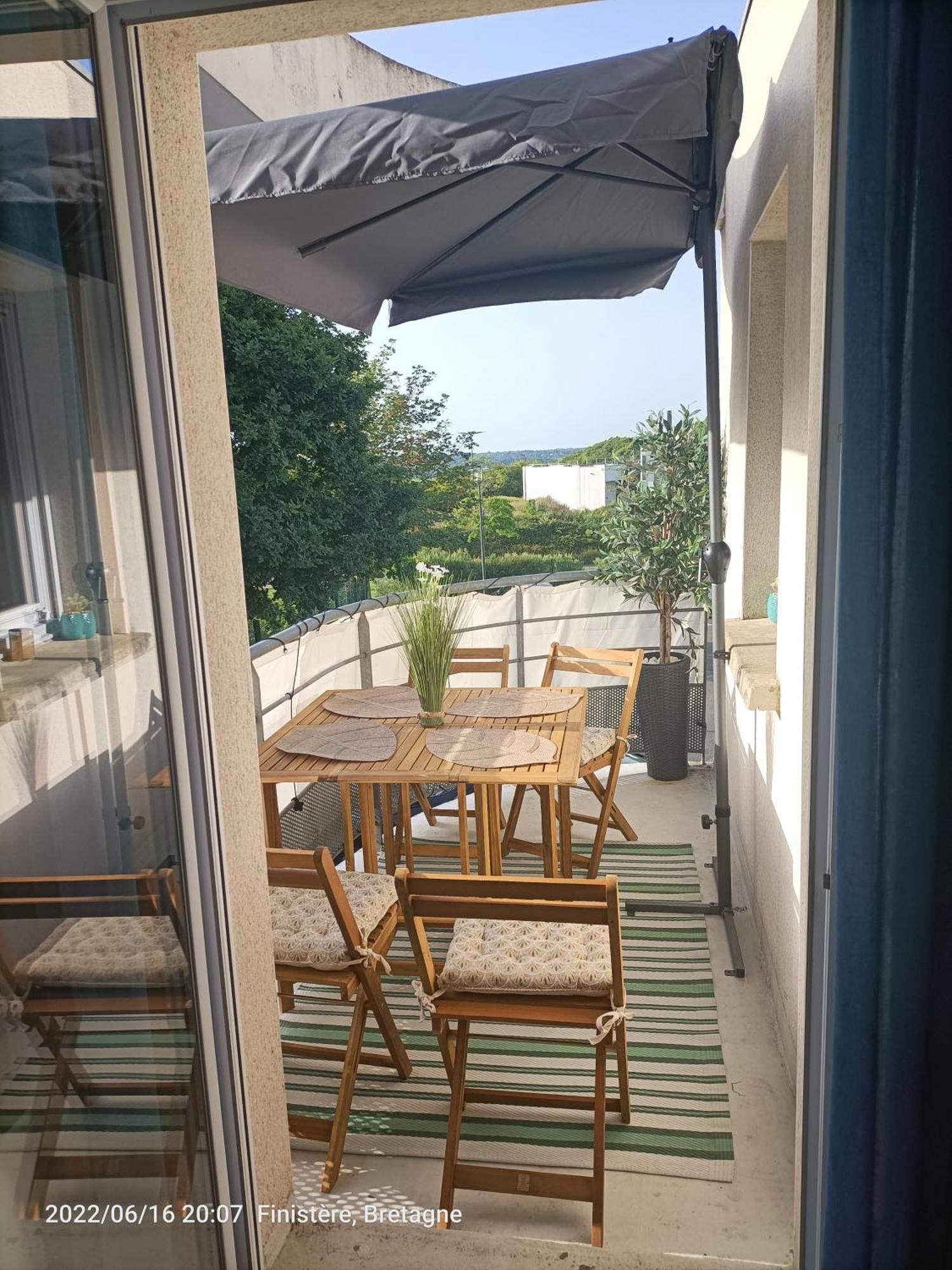 L'Escale N°13 :Appartement Standing Dans Residence เบรสต์ ภายนอก รูปภาพ